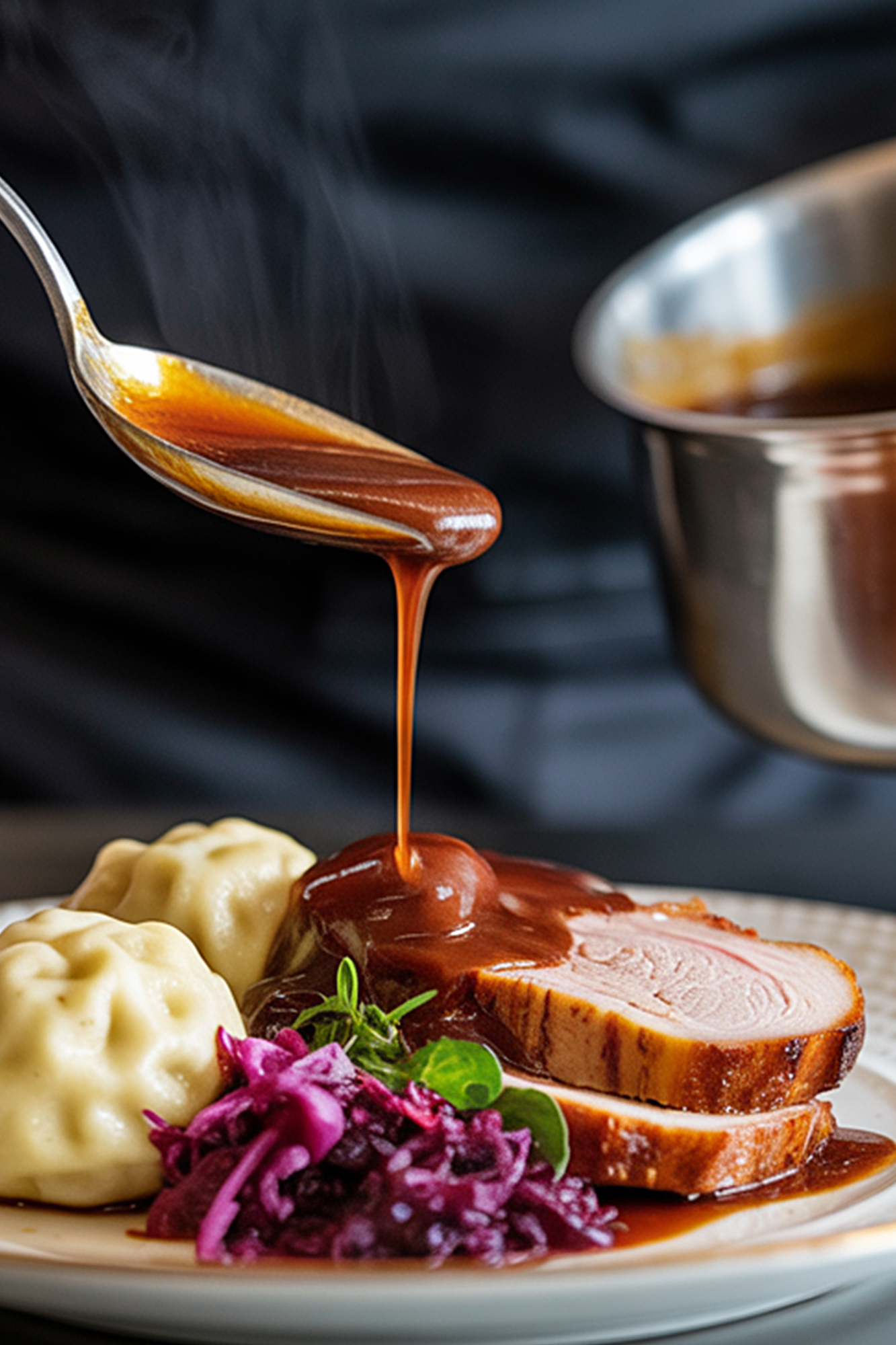 Signature dish at Maison